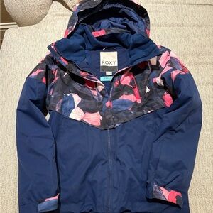 Roxy Blue and Pink Outdoor Jacket